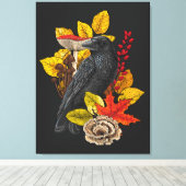 Herfstavon 2 canvas afdruk (Insitu (Houten vloer))