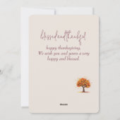 herfstb feestdagenkaart (Achterkant)