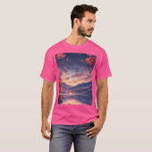 Herfstbergen en het meer t-shirt (Voorkant volledig)