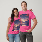 Herfstbergen en het meer t-shirt (Unisex)