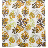 herfstblad douchegordijn (Voorkant)