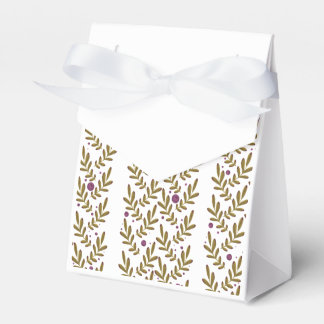 Herfstblad Favor Box Set Bedankdoosjes