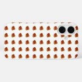 Herfstblad patroon - Elegant wit Case-Mate iPhone Case (Achterkant (horizontaal))