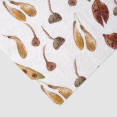 Herfstblad Serie Ontwerp 2 Tissuepapier (Detail)