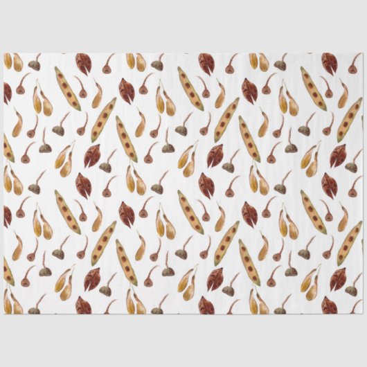 Herfstblad Serie Ontwerp 2 Tissuepapier (Voorkant)