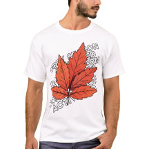 Herfstblad T-shirt – Herfst esthetisch Unisex T-sh