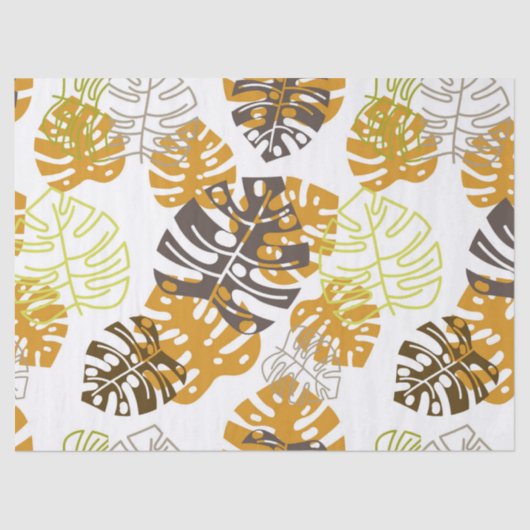 herfstblad tissuepapier (Voorkant)