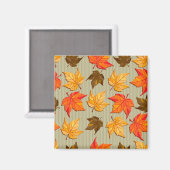 Herfstbladeren 1 magneet (Voorkant / Achterkant)