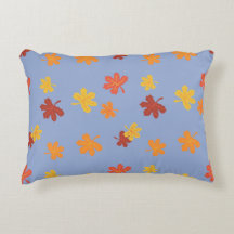 Herfstbladeren all-over patroon