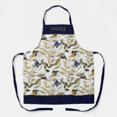 Herfstbladeren & bessen Aangepaste Herfst Schort (Voorkant)