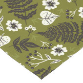 Herfstbladeren, Bessen & Eikels Korte Tafel Runner Tafelloper (Hoek)