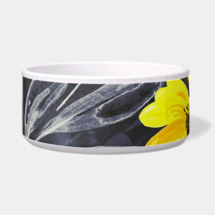 Herfstbladeren, bessen: waterverf. voerbakje