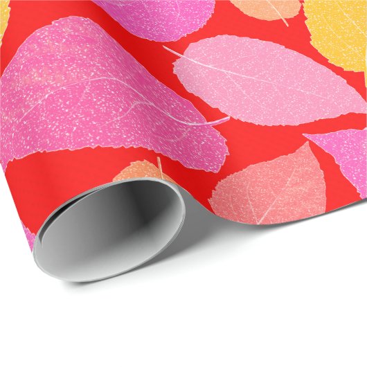 Herfstbladeren. Cadeaupapier (Rol Hoek)