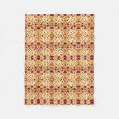 Herfstbladeren Dekbed Fleece Deken (Voorkant)