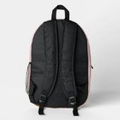 Herfstbladeren design tas (Achterkant)