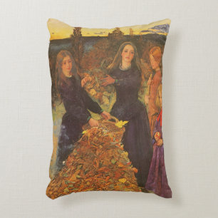 Herfstbladeren door Sir John Everett Millais Accent Kussen