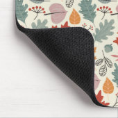 herfstbladeren en eikels muismat (Hoek)