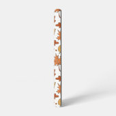 Herfstbladeren en eikels patroon samsung galaxy hoesje (Linkerkant)