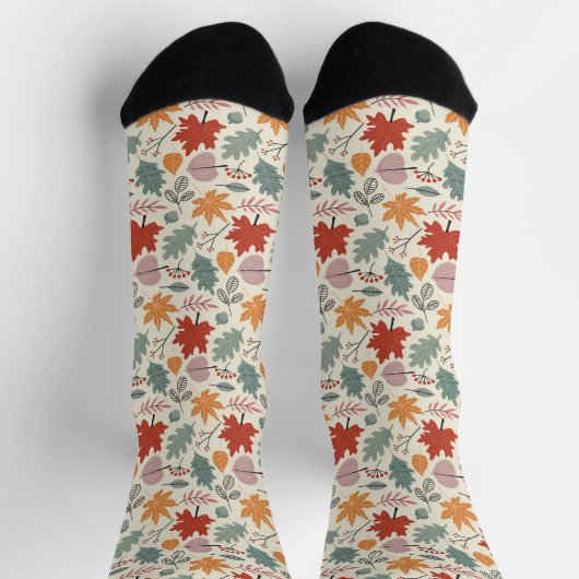 herfstbladeren en eikels sokken (Top)