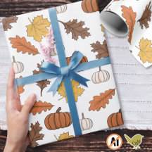 Herfstbladeren en pompoenen oogst