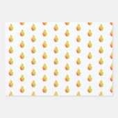 Herfstbladeren en vruchteninpakpapier inpakpapier vel (Voorkant 3)