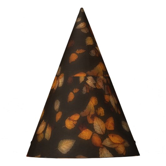 herfstbladeren feesthoedjes (Voorkant)