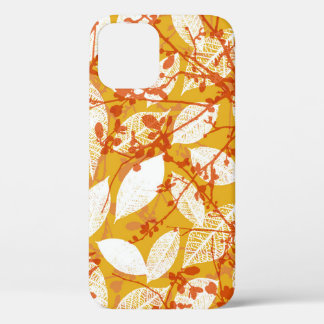 Herfstbladeren: Golden Repeat iPhone 12 Hoesje
