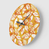 Herfstbladeren: Golden  Repeat Grote Klok (Hoek)