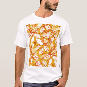 Herfstbladeren: Golden Repeat T-shirt