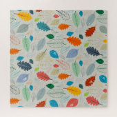  herfstbladeren illustratiepatroon legpuzzel (Horizontaal)