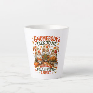 Herfstbladeren Introvert Kabouters Thanksgiving Latte Mok