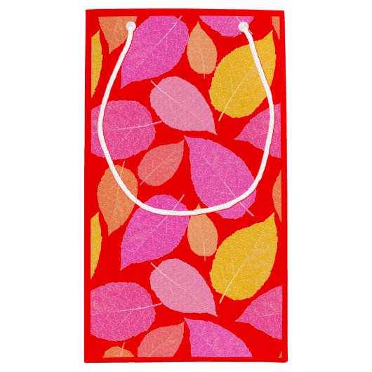 Herfstbladeren. Klein Cadeauzakje (Achterkant)