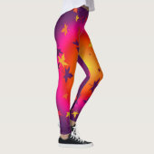 Herfstbladeren Leggings (Rechts)