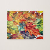 Herfstbladeren Legpuzzel (Horizontaal)