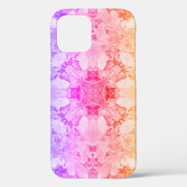 Herfstbladeren Mandala Art Hippie Tapestry Weave iPhone 12 Hoesje