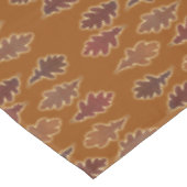 Herfstbladeren met gloed op aangepaste kleur tafelkleed (Gekanteld)