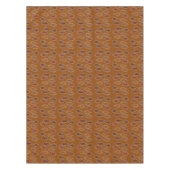 Herfstbladeren met gloed op aangepaste kleur tafelkleed (Voorkant)