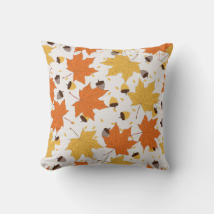 Herfstbladeren,  naadloos design. kussen