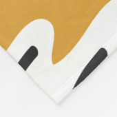 Herfstbladeren naadloos patroon fleece deken (Hoek)