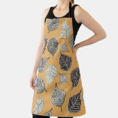 Herfstbladeren, naadloos  patroon. schort (Insitu)