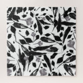  herfstbladeren, naadloze achtergrond. legpuzzel (Horizontaal)