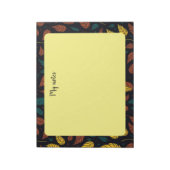 Herfstbladeren notitieblok (Gedraaid)