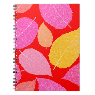 Herfstbladeren. Notitieboek