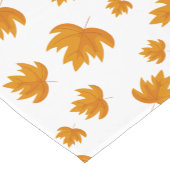 Herfstbladeren Pattern Thanksgiving Diner Korte Tafelloper (Hoek)