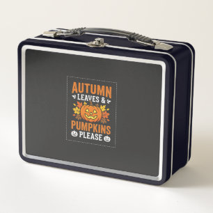 Herfstbladeren Pompoen Halloween Ontwerp