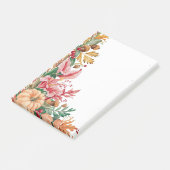 Herfstbladeren & pompoen juichen post-it® notes (Schuin)