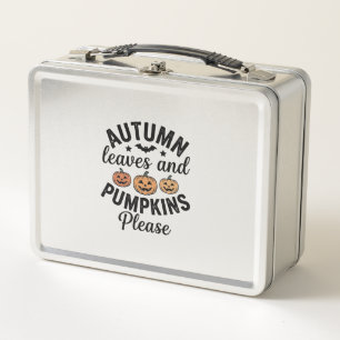 Herfstbladeren Pompoenen Alsjeblieft Vintage Hallo