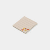 Herfstbladeren post-it® notes (Schuin)