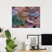 Herfstbladeren Poster papier (mat) (Thuiskantoor)