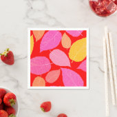 Herfstbladeren. Servet (Insitu)